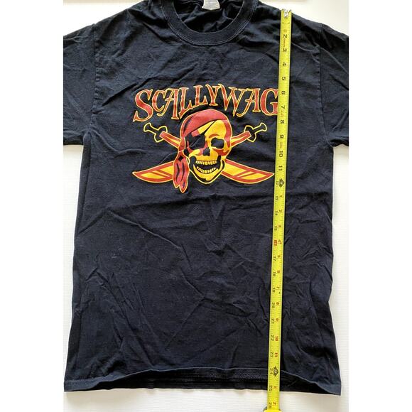 Scallywag Tag Graphic Tee in Size Small Pirate T-Shirt - Picture 6 of 7